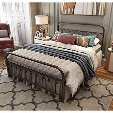 Tuseer Metal Bed Frame Queen Size With