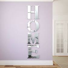 4 Pieces Acrylic Home Sign Letters