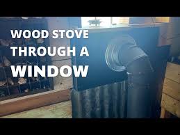 Wood Stove Through A Window