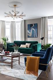 gorgeous emerald green sofa living room