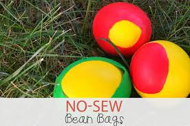 easy no sew diy bean bags kids can make