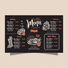 Food Menu Ideas For Restaurants gambar png