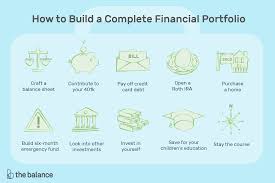 Steps To Building A Complete Financial Portfolio