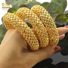 bangles for women dubai 24k gold plated