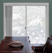 Sea Turtle Cove Privacy Window