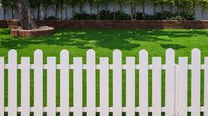 Premium Photo White Wooden Fence In