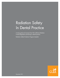 Pdf Radiation Safety In Dental Practice
