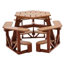 Picnic Table With Umbrella Hole