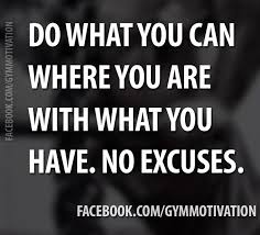 no excuses motivational es esgram