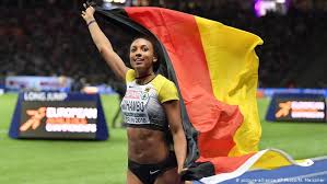 Mihambo broke in the last tab, so she only got a chance for gold or silver in the last tab. European Athletics Championships Germany S Mateusz Przybylko Malaika Mihambo Win Gold News Dw 11 08 2018