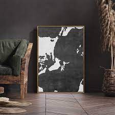 Large Black And White Wall Art