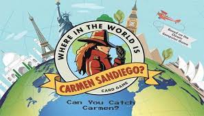 Carmen sandiego heads west from her first destination and is thought to be hiding in south korea. Where In The World Is Carmen Sandiego Fan Site Ultraboardgames