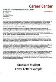 Cover Letter Student Affairs