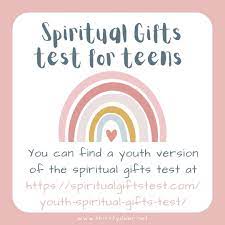 spiritual gifts youth test thirsty deer