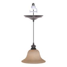 Worth Home Products Pbn 0202 0111 Instant Pendant Recessed Light Conversion Kit With Parchment Glass Shade Brushed Bronze From Unbeatablesale Com Daily Mail