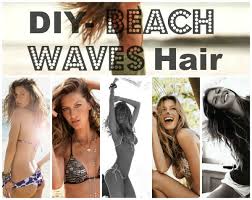 diy hair tutorial beach waves heat or
