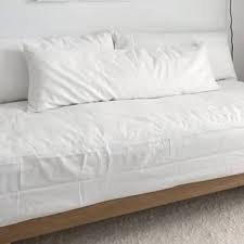 breathable linen daybed cover in