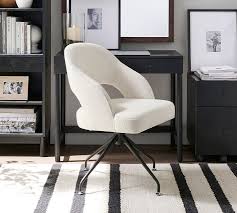 Hartley Upholstered Swivel Desk Chair