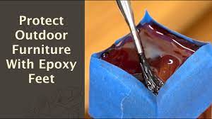 protect outdoor furniture with epoxy