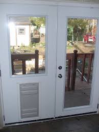 French Doors Patio Sliding Door Dog Door