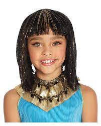 cleopatra child wig for halloween