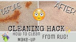 cleaning hack how to remove make up