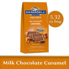 ghirardelli milk chocolate squares with