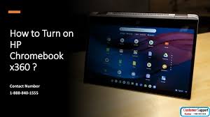 ppt how to turn on hp chromebook x360