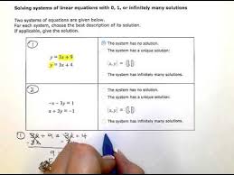 Aleks Solving Systems Of Linear