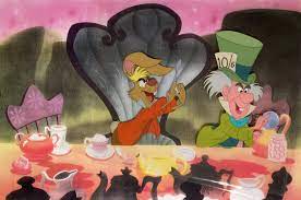 mad hatter and march hare cels