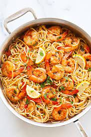 shrimp pasta easy shrimp and pasta