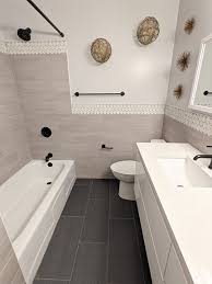 modern bathroom remodel austin