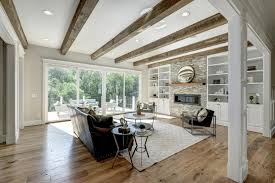 live sawn white oak floors and ceiling
