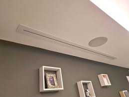 hide a projector screen in the ceiling