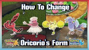 How to change Oricorio's Form & Nectar Locations in Pokémon Sun & Moon! -  YouTube