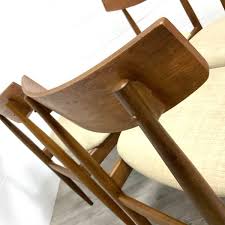 teak dining chairs danish designed by