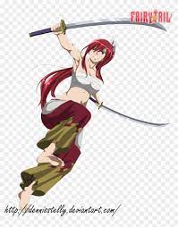 Fairy Tail - Fairy Tail Erza Feet - Free Transparent PNG Clipart Images  Download