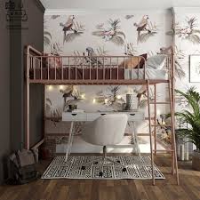 Couvin Loft Bed Frame Space Saving