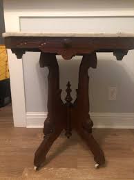Identifying Antique Marble Top Tables
