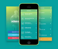 Adasse Gym Workout Mobile App Design On Behance