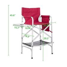 folding directors chair padded tall