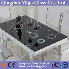 Tempered Glass Table Top Decorative