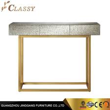 Console tables are the perfect addition for your hallway or any other location in your home. China Mirror Golden Metal Frame Glass Console Table With Mdf Board Top For Living Room China Console Table Living Room Table