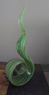 murano art glass swirl sculpture