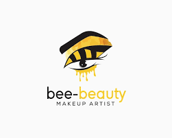 bee education logo design template bee