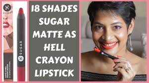 sugar cosmetics matte crayon ल पस ट क