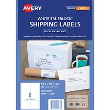 Avery J8166 50 Label Inkjet 6 Per Sheet
