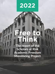 Free To Think 2022 Scholars At Risk
