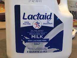 reduced fat 2 milk 100 lactose free