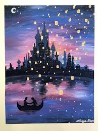 Tangled Painting Disney Canvas Art